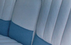 Wnętrza realizowanych tapicerek samochodowych