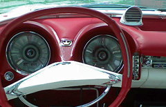 Wnętrza realizowanych tapicerek samochodowych