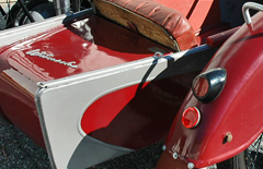 Wnętrza realizowanych tapicerek samochodowych