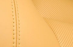 Wnętrza realizowanych tapicerek samochodowych